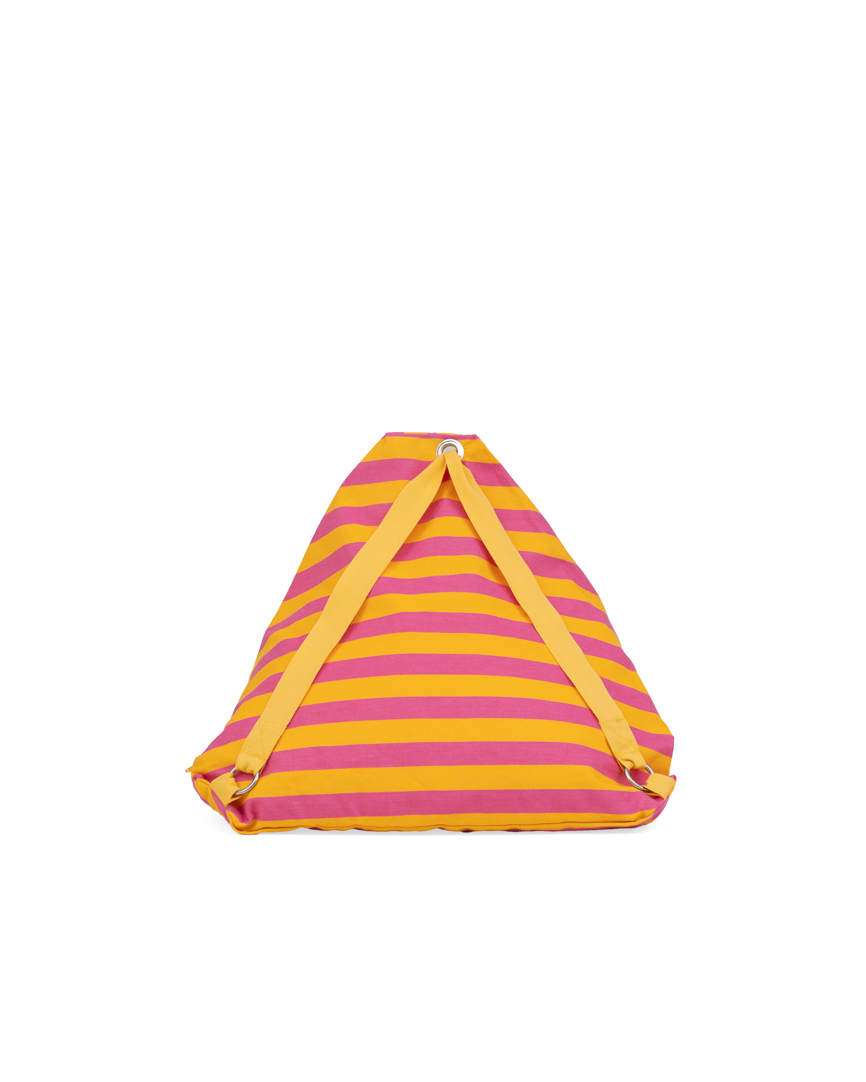 MINI PUFF KIDS MALHÃO ROSA/AMARELO